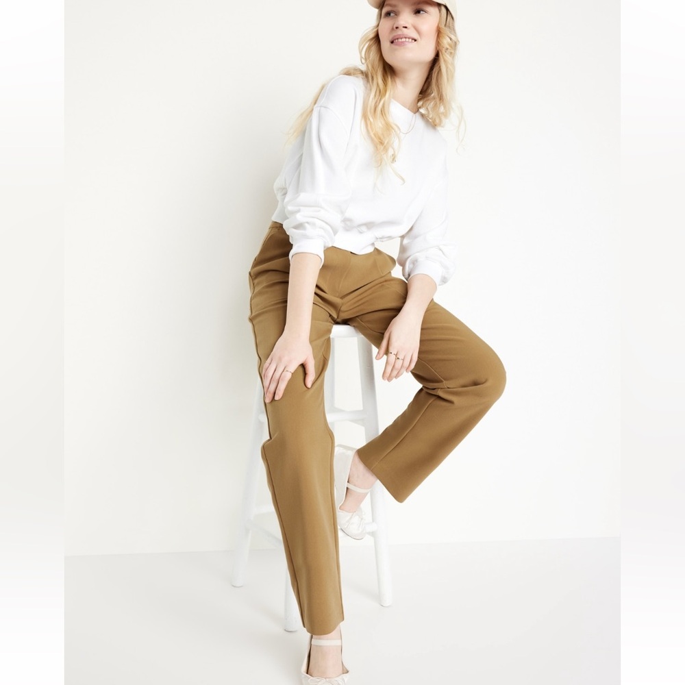 Extra High Waisted Tailored Trouser